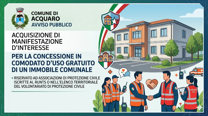 Avviso Immobile Protezione Civile